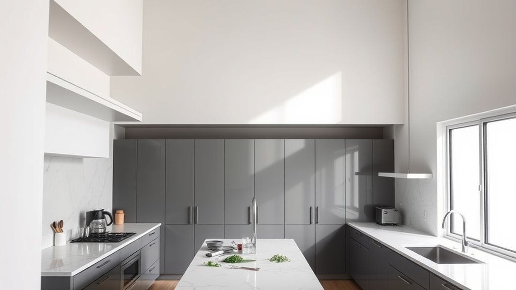 maximize vertical kitchen storage