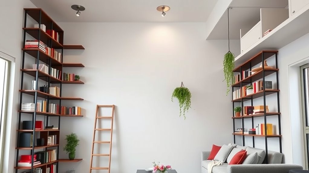 maximize vertical storage space