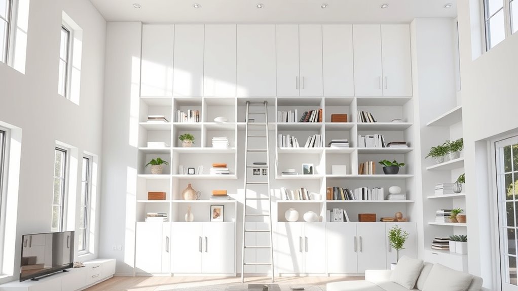 maximize vertical storage space