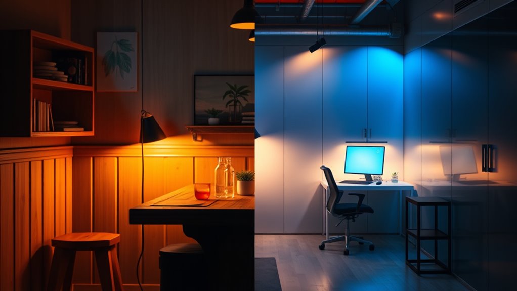 measuring light color temperature