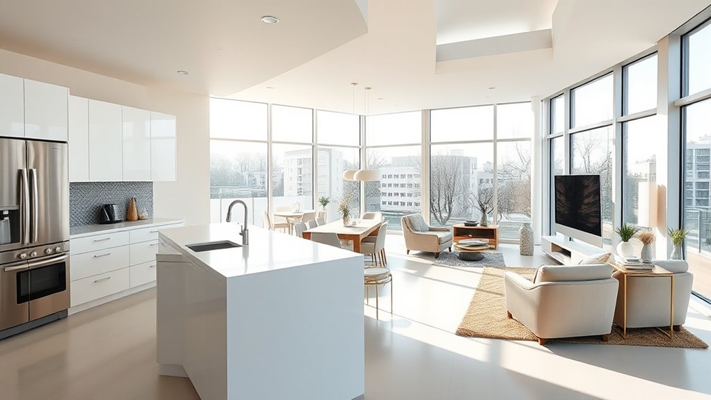 media driven open plan popularity