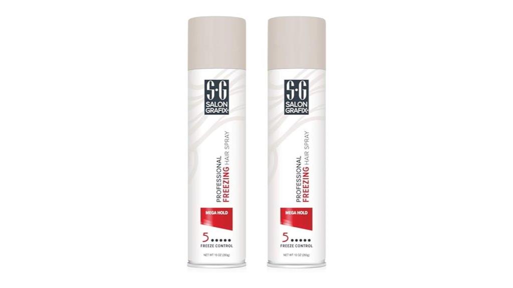 mega hold hair spray