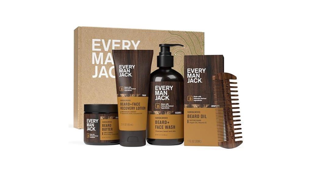 men s sandalwood grooming set