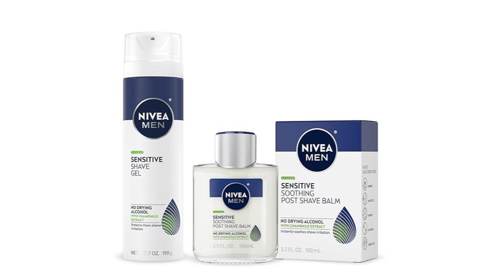 men s sensitive shaving set