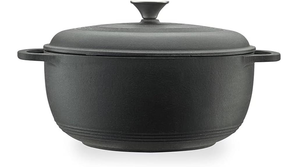 mercer cast iron dutch oven