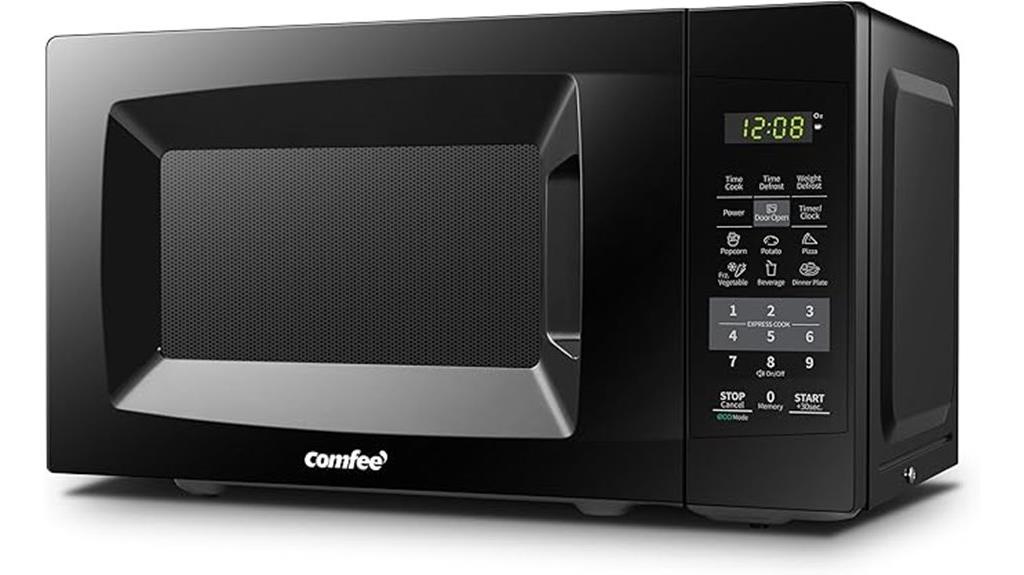 microwave with sound control