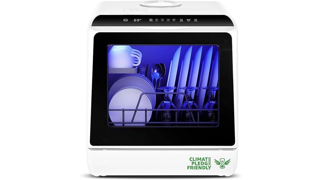 mini portable dishwasher with tank