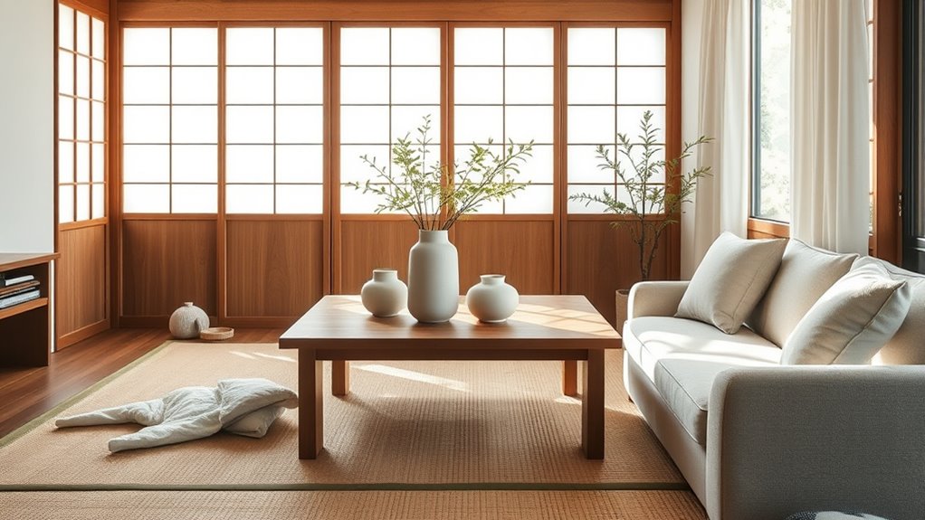 minimalist sustainable interior design