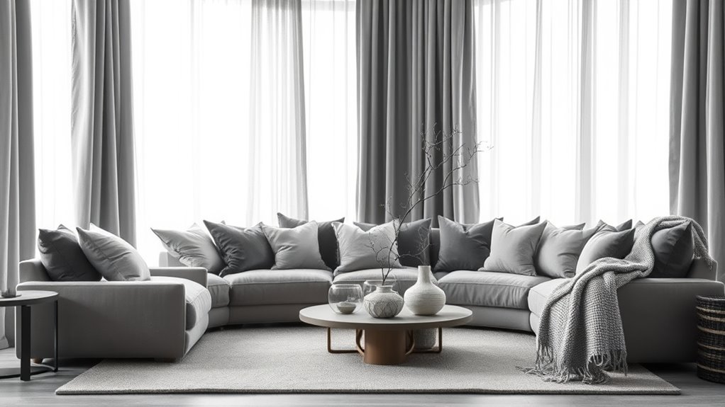mix textures for visual depth