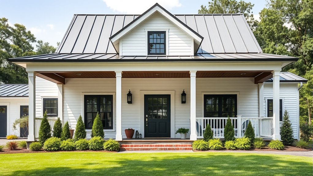 modern farmhouse exterior design