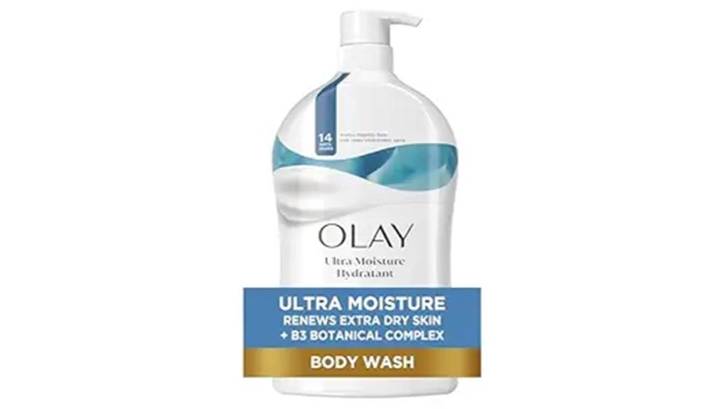moisturizing body wash for dry skin