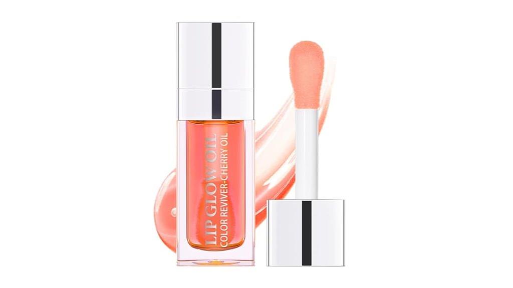 moisturizing tinted lip oil