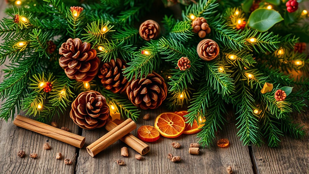 natural botanical holiday aromas