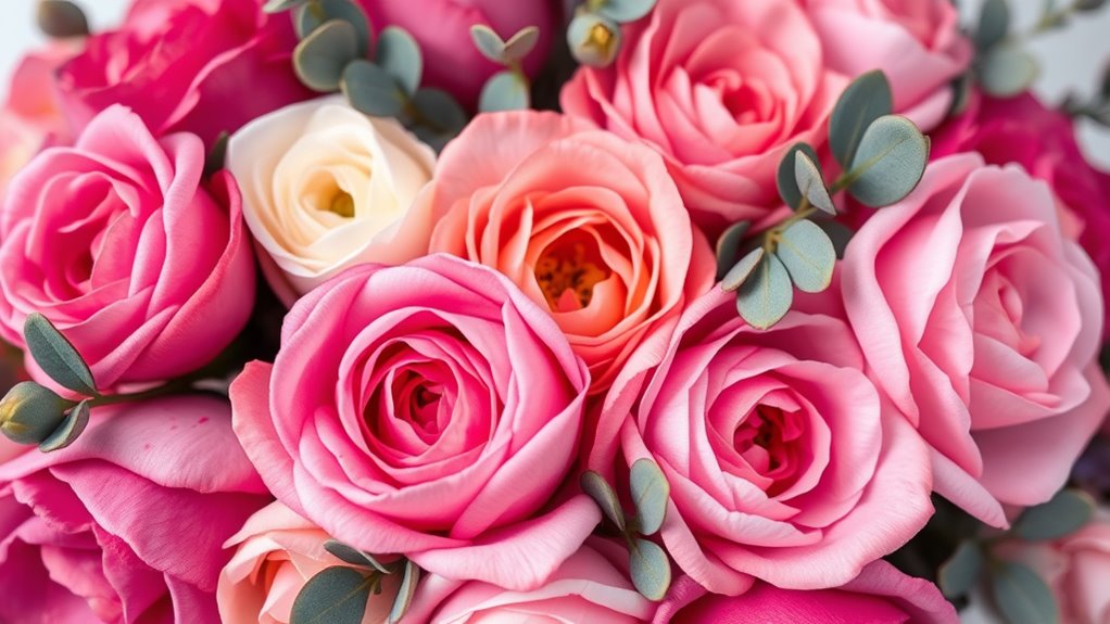 natural faux flower coloring