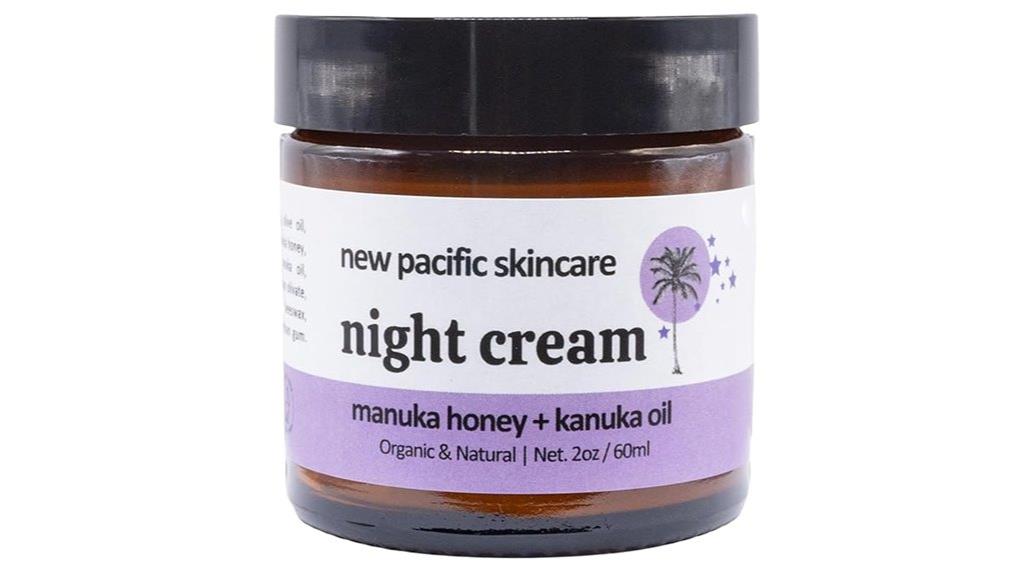 natural night skin moisturizer