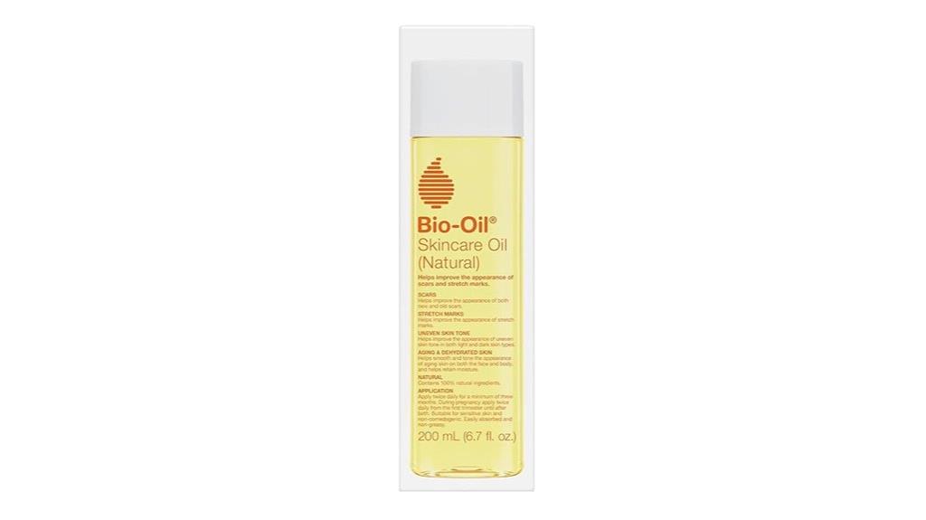 natural scar and stretch mark oil