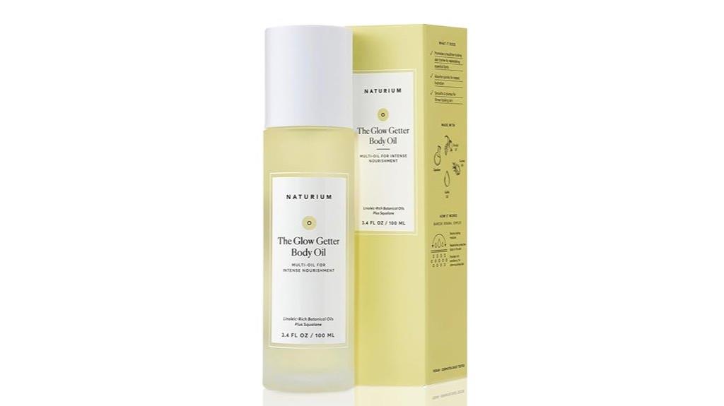 naturium glow body oil
