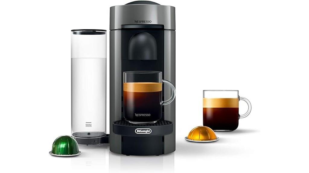 nespresso vertuo plus gray