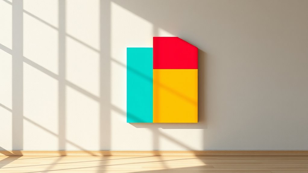 neutral base simplifies color blocking