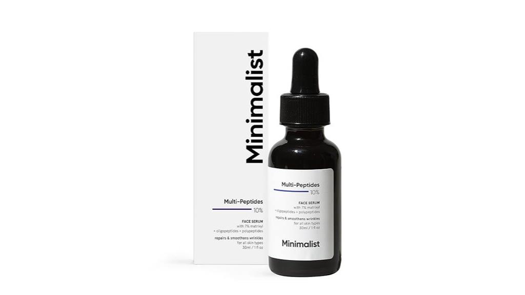 night anti aging peptide serum