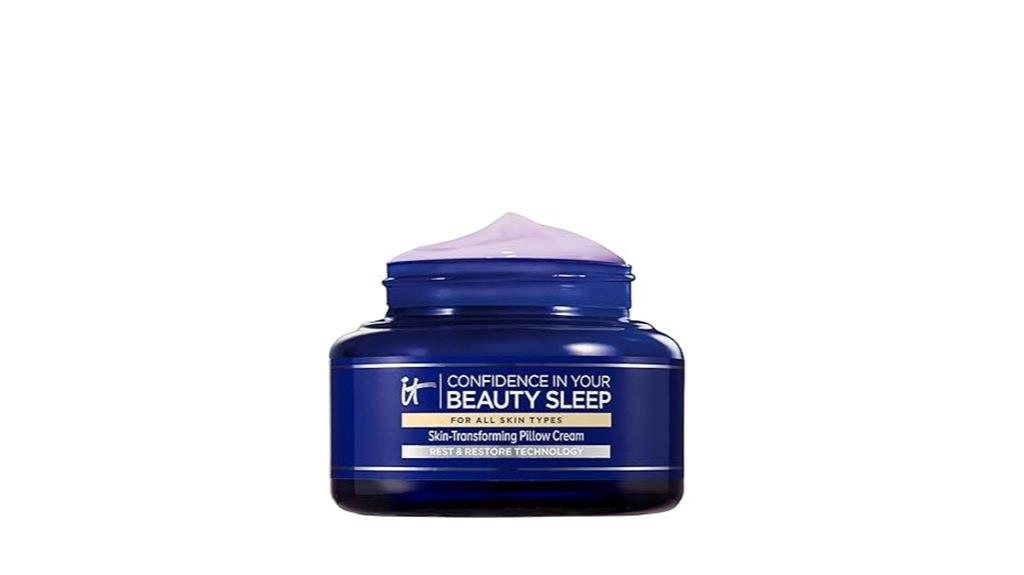 nightly skincare moisturizer