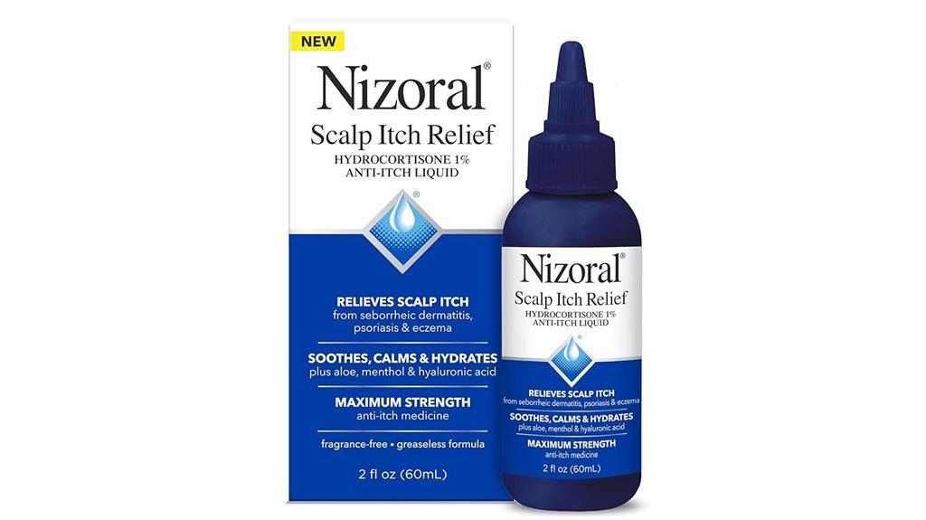 nizoral scalp itch relief