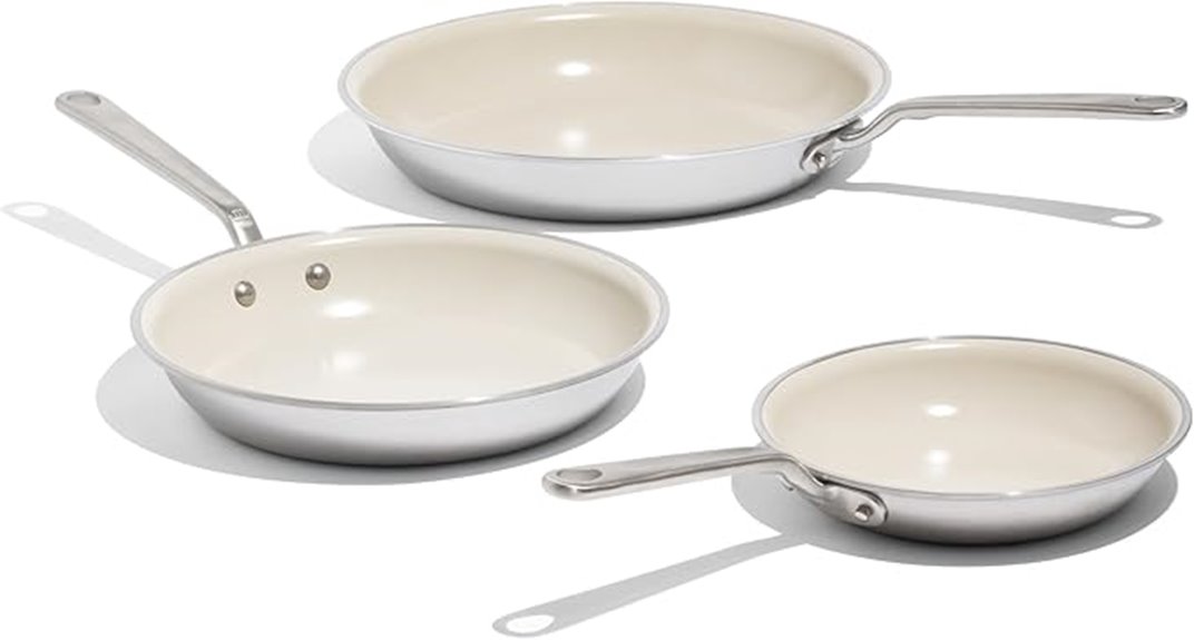 non stick frying pan set