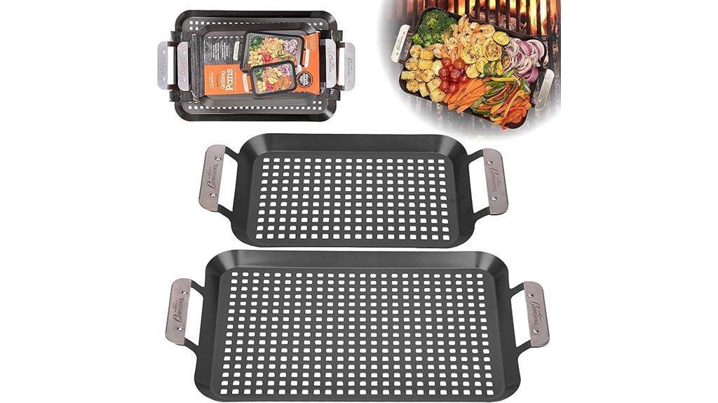 non stick grill pan set