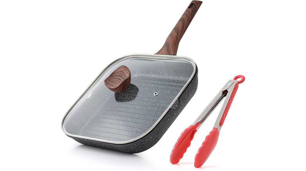 nonstick stove top grilling pan