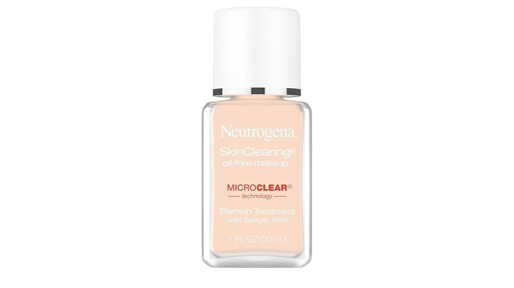 oil free acne foundation