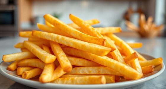oil free crispy french fries