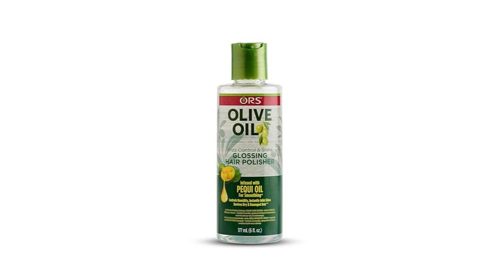 olive oil hair gloss