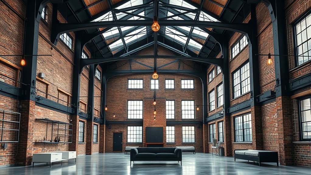 open spacious versatile design