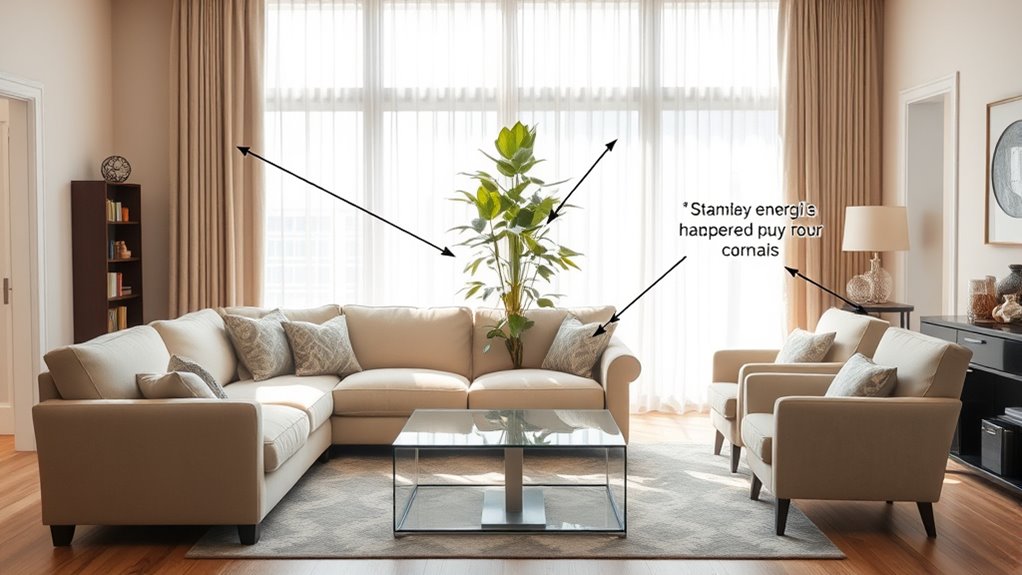 optimize furniture for flow