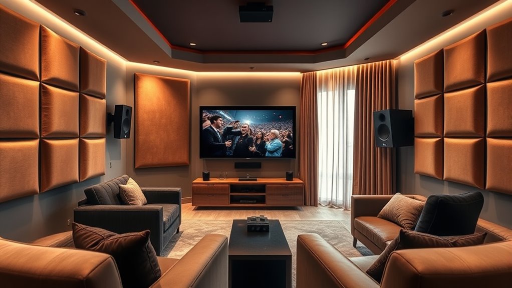 optimize room sound environment