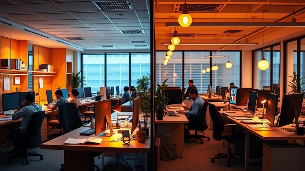 optimize workspace lighting effectively