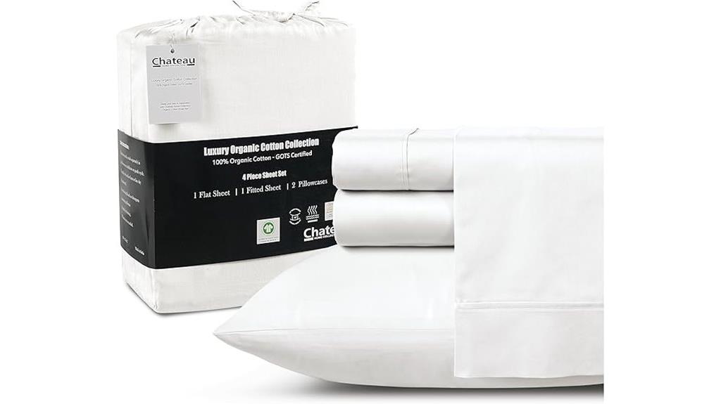 organic cotton queen sheets