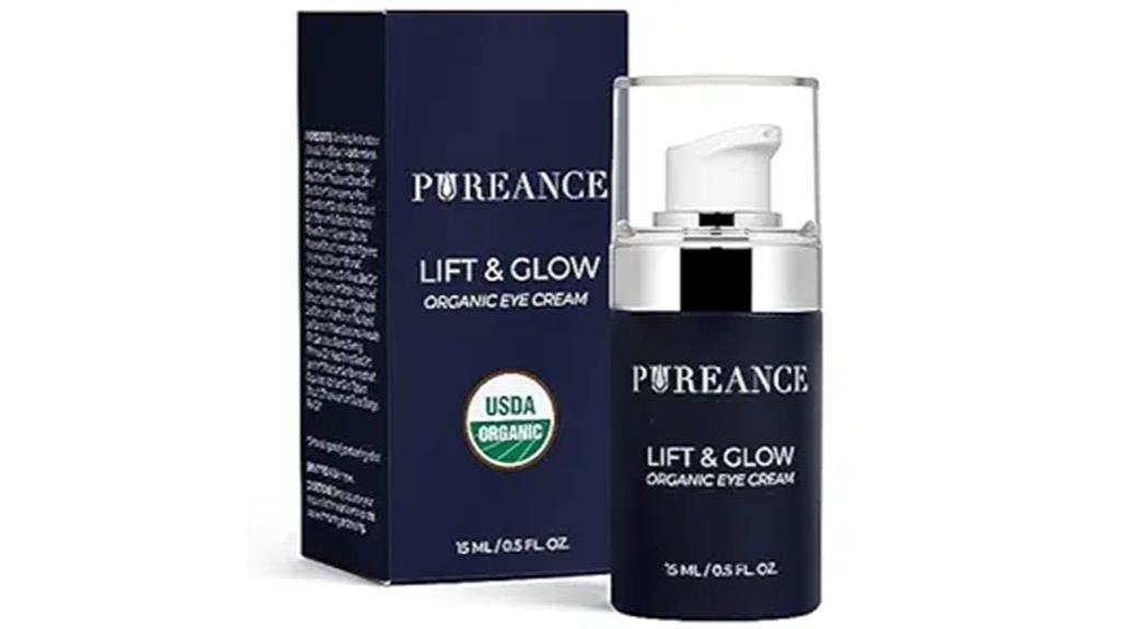organic eye care cream