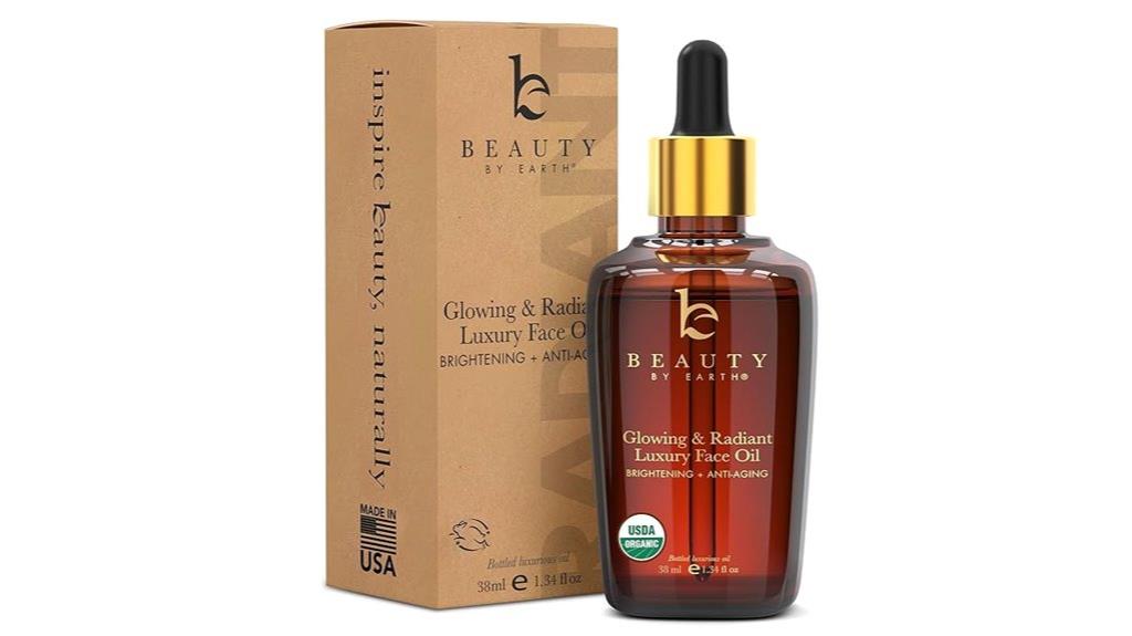 organic facial oil blend