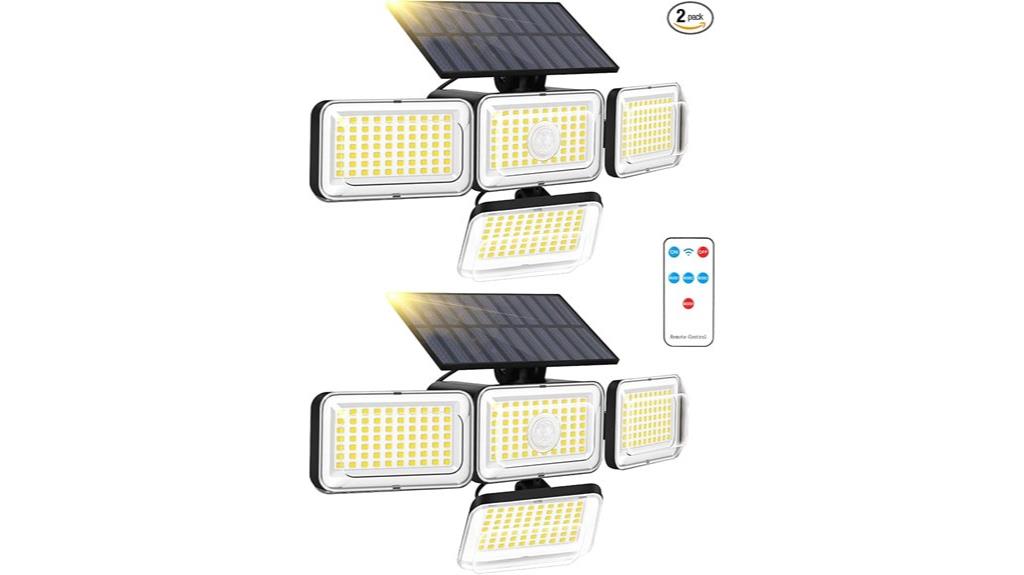 outdoor solar led pack