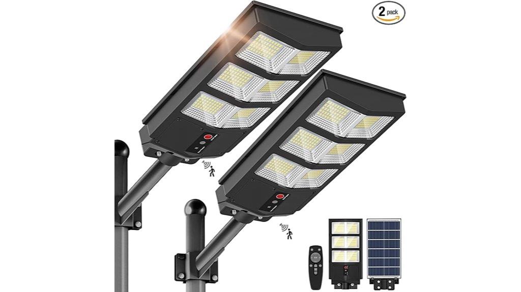 outdoor solar motion lights