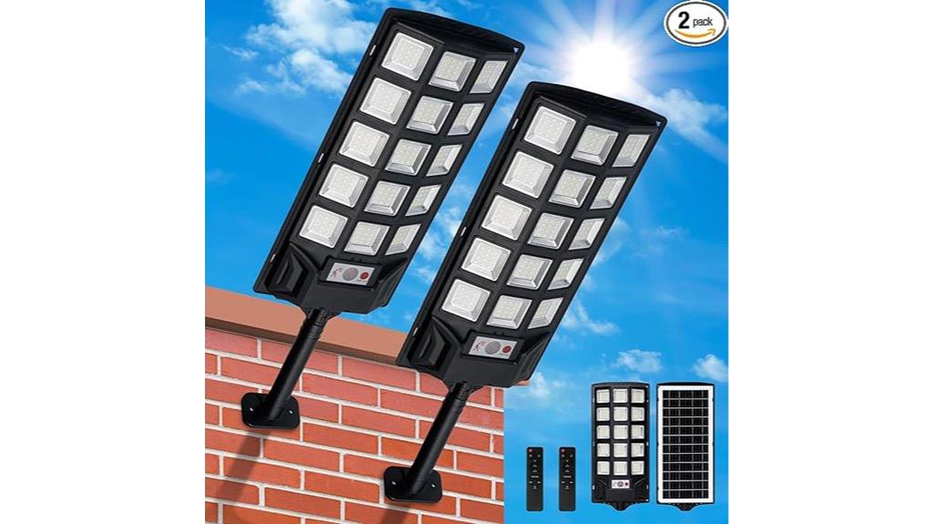 outdoor solar motion lights