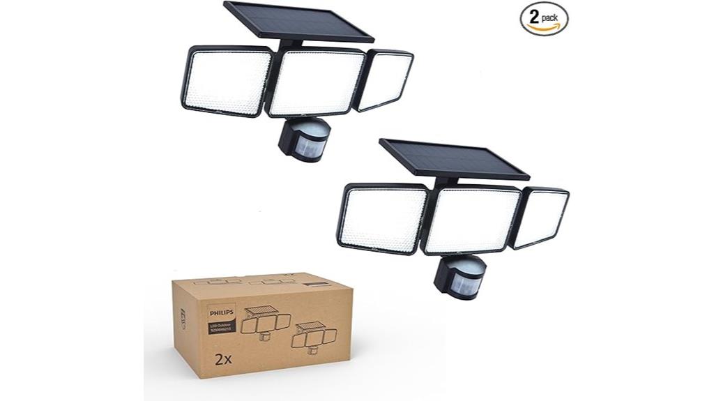 outdoor solar security light