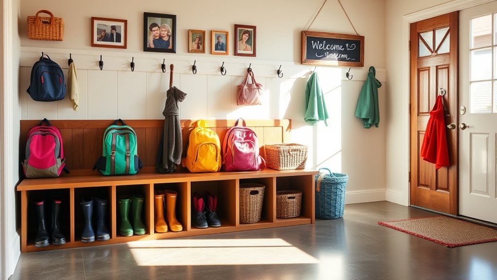 personalized organized family space