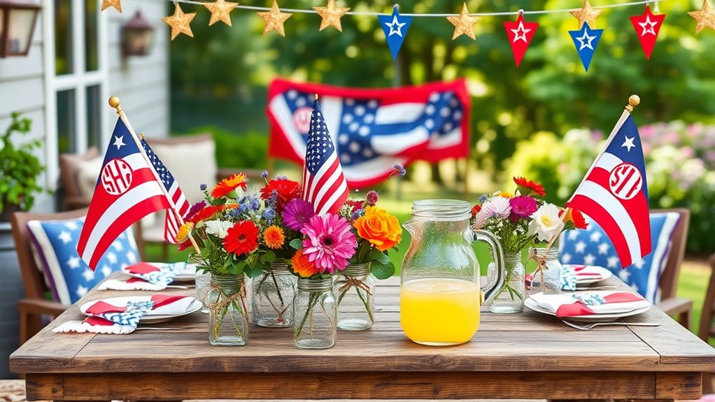 personalized patriotic holiday decor