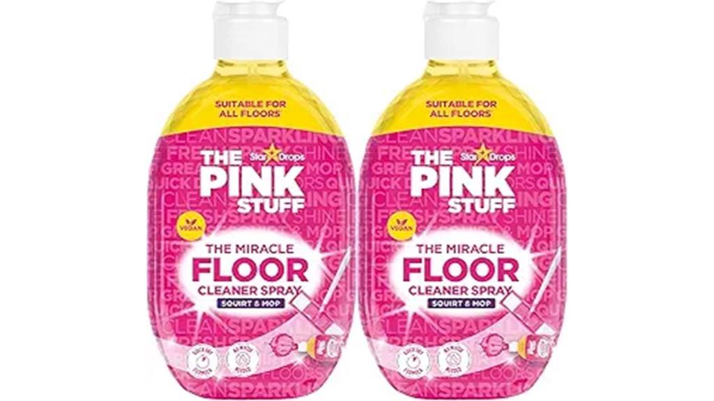 pink miracle floor cleaner