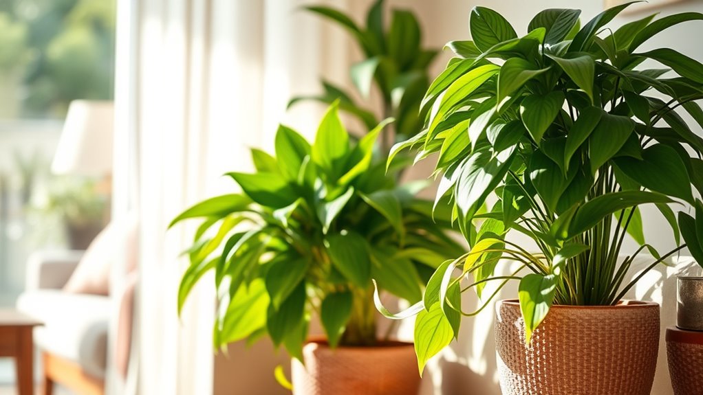 plants enhance indoor air quality