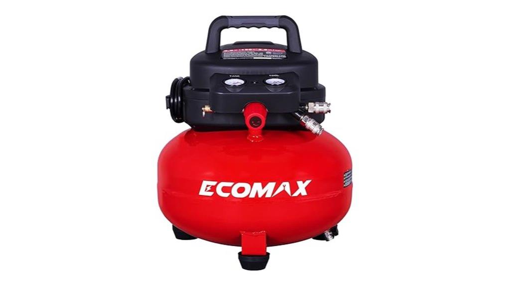 portable 6 gallon oil free pancake