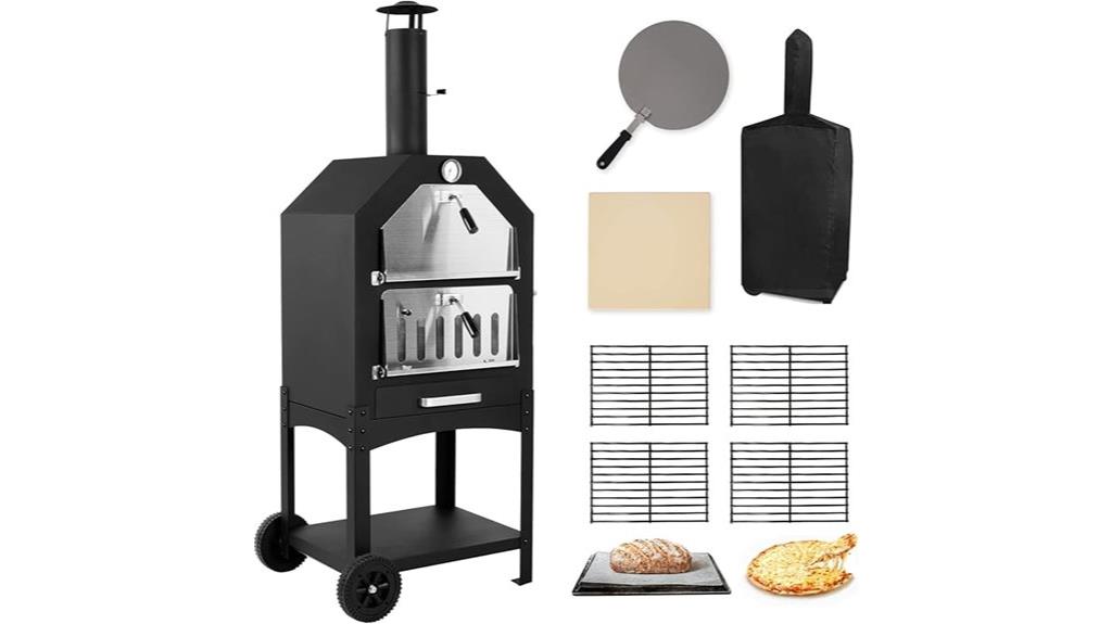 portable backyard pizza oven
