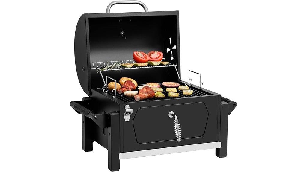 portable charcoal grill